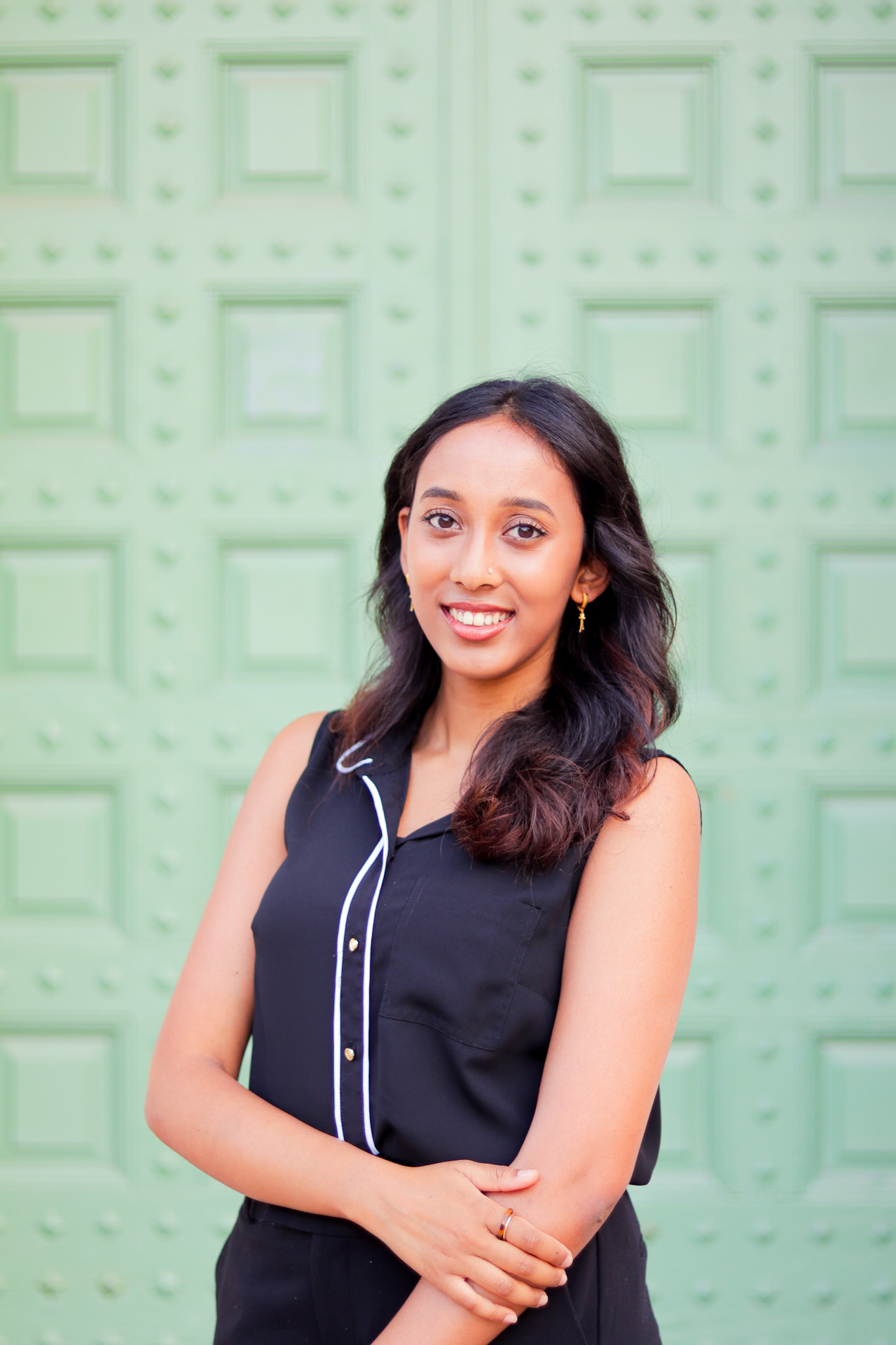 A photo of Hana, the site creator.